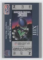Super Bowl XIII Ticket
