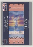Super Bowl XXII Ticket [EX to NM]
