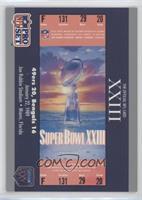 Super Bowl XXII Ticket