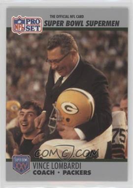 1990 Pro Set Super Bowl XXV Silver Anniversary - Box Set [Base] #28 - Vince Lombardi