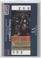 Super Bowl VI Ticket