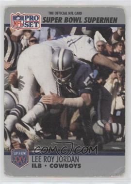 1990 Pro Set Super Bowl XXV Silver Anniversary - Box Set [Base] #89 - Lee Roy Jordan [Poor to Fair]