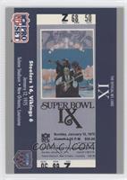 Super Bowl IX Ticket