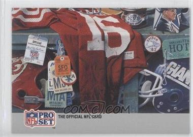 1990 Pro Set Super Bowl XXV Silver Anniversary - Super Bowl XXV Program Puzzle #8 - Bottom Center