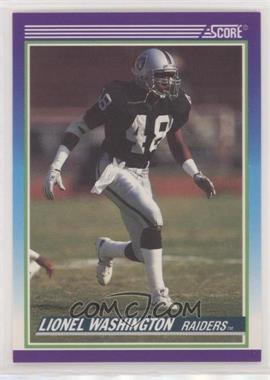 1990 Score - [Base] #477 - Lionel Washington