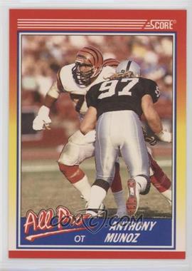 1990 Score - [Base] #587 - Anthony Munoz