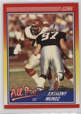 1990 Score - [Base] #587 - Anthony Munoz