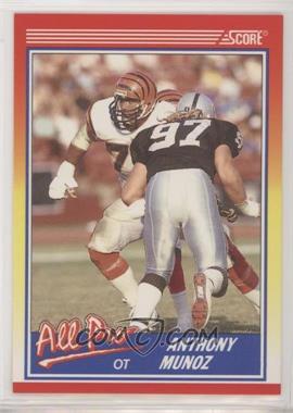 1990 Score - [Base] #587 - Anthony Munoz