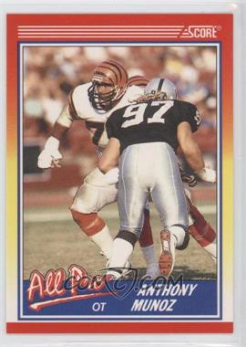 1990 Score - [Base] #587 - Anthony Munoz