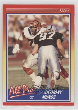 1990 Score - [Base] #587 - Anthony Munoz