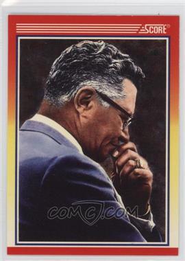 1990 Score - [Base] #603.1 - Vince Lombardi (No Curtis Mgt. copyright on back)