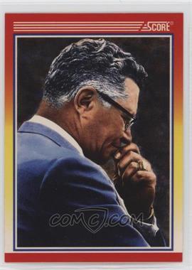 1990 Score - [Base] #603.2 - Vince Lombardi (Curtis Mgt. copyright on back)