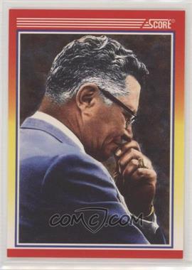 1990 Score - [Base] #603.2 - Vince Lombardi (Curtis Mgt. copyright on back)