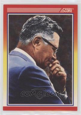 1990 Score - [Base] #603.2 - Vince Lombardi (Curtis Mgt. copyright on back)