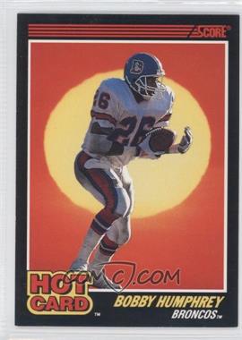 1990 Score - Hot Card #8 - Bobby Humphrey