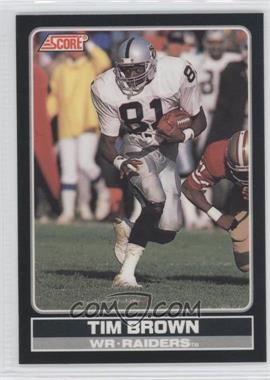 1990 Score - Mail In Young Superstars #10 - Tim Brown