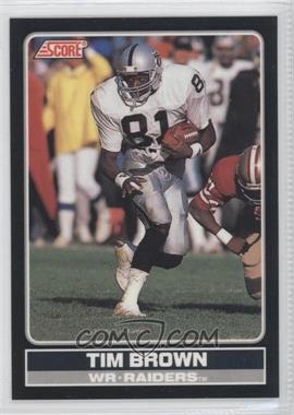 1990 Score - Mail In Young Superstars #10 - Tim Brown