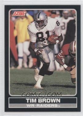 1990 Score - Mail In Young Superstars #10 - Tim Brown