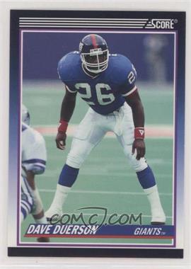 1990 Score - Rookie & Traded (Supplemental) #43T - Dave Duerson