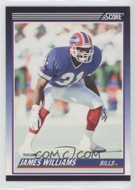 1990 Score - Rookie & Traded (Supplemental) #84T - James E. Williams
