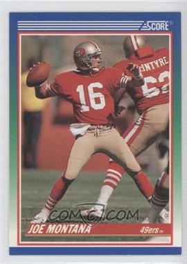 1990 Score 100 Hottest Players - [Base] #2 - Joe Montana