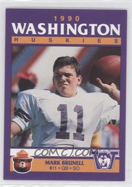 1990 Smokey Bear Washington Huskies - [Base] #_MABR - Mark Brunell