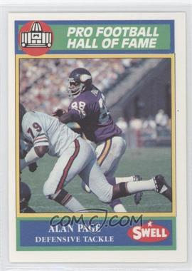 1990 Swell Pro Football Hall of Fame - [Base] #145 - Alan Page