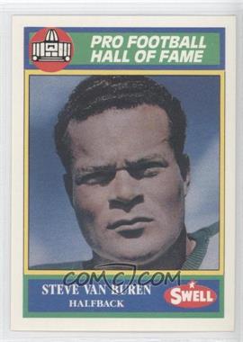 1990 Swell Pro Football Hall of Fame - [Base] #28 - Steve Van Buren