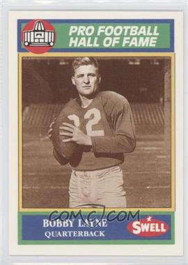 1990 Swell Pro Football Hall of Fame - [Base] #68 - Bobby Layne