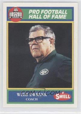 1990 Swell Pro Football Hall of Fame - [Base] #98 - Weeb Ewbank