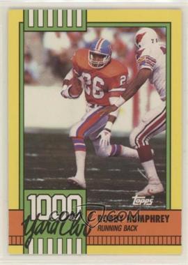 1990 Topps - 1000 Yard Club - With Disclaimer #17 - Bobby Humphrey