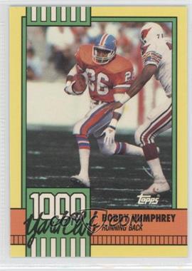 1990 Topps - 1000 Yard Club - With Disclaimer #17 - Bobby Humphrey