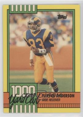 1990 Topps - 1000 Yard Club - With Disclaimer #18 - Willie "Flipper" Anderson