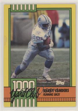 1990 Topps - 1000 Yard Club - With Disclaimer #3 - Barry Sanders