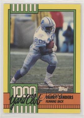 1990 Topps - 1000 Yard Club - With Disclaimer #3 - Barry Sanders