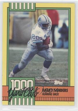 1990 Topps - 1000 Yard Club - With Disclaimer #3 - Barry Sanders