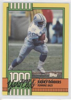 1990 Topps - 1000 Yard Club - With Disclaimer #3 - Barry Sanders