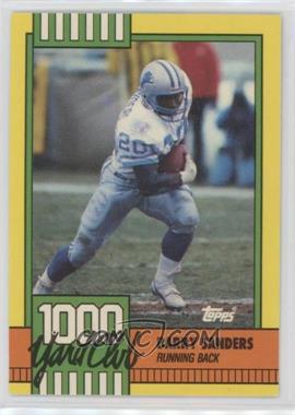 1990 Topps - 1000 Yard Club - With Disclaimer #3 - Barry Sanders