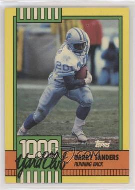 1990 Topps - 1000 Yard Club - With Disclaimer #3 - Barry Sanders