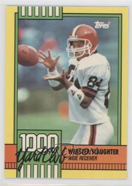 1990 Topps - 1000 Yard Club #13 - Webster Slaughter