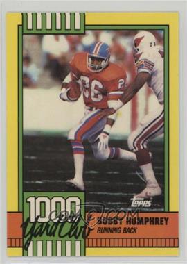 1990 Topps - 1000 Yard Club #17 - Bobby Humphrey