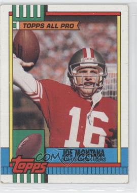 1990 Topps - [Base] - With Disclaimer #13 - Joe Montana