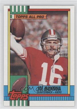 1990 Topps - [Base] - With Disclaimer #13 - Joe Montana