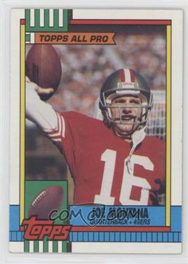 1990 Topps - [Base] - With Disclaimer #13 - Joe Montana