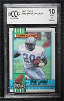 Barry Sanders [BCCG 10 Mint or Better]