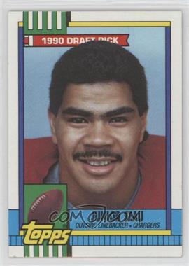 1990 Topps - [Base] - With Disclaimer #381 - Junior Seau