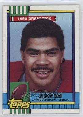 1990 Topps - [Base] - With Disclaimer #381 - Junior Seau