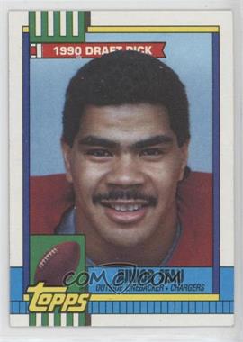 1990 Topps - [Base] - With Disclaimer #381 - Junior Seau