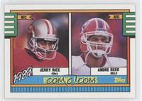 Jerry Rice, Andre Reed (Hashmarks at Bottom)