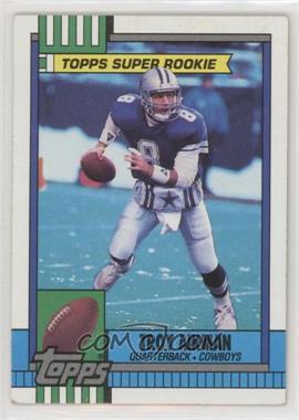 1990 Topps - [Base] - With Disclaimer #482 - Troy Aikman [EX to NM]